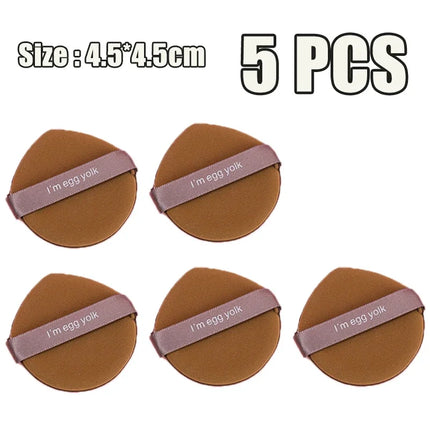 1-20pcs Sponge Air Cushion Cosmetic Puff Double Side Soft Beauty Makeup Puffs Dry and Wet Use BB Cream Foundation Cosmetics Tool