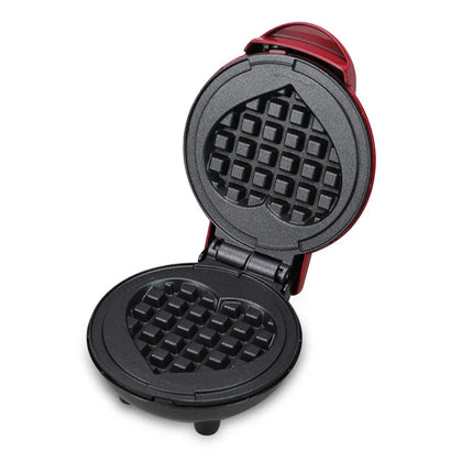 110V-220V Mini Electric Waffles Maker Bubble Egg Cake Oven Breakfast Love Heart Shaped Waffle Maker Cooking Appliance For Home
