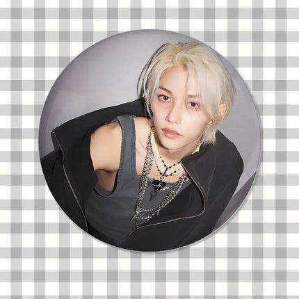 I-FelixS Cool Badges Badges Cartoon Round Brooches On Backpack Jacket Acrylic Button Pins Collection Gifts
