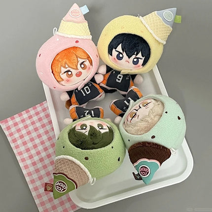 10/20cm Volleyball Kageyama Hinata Hanging Haikyuu Plush Keychains Backpack Pendants Plush Pillow Fans Party Birthday Gifts
