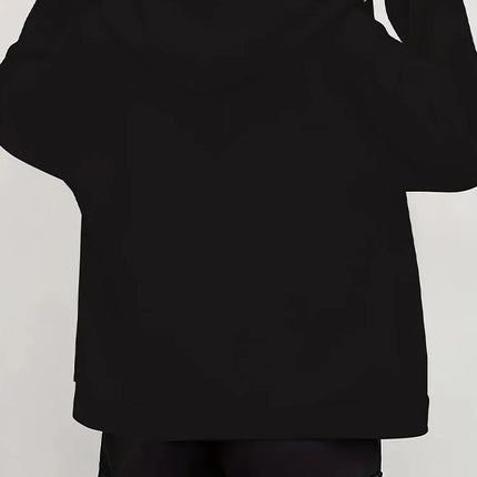 New Women's Sweatshirts Long Sleeve Zip-Up Casual Jacket Suitable for All Seasons Woman Apparel Hoodie Harajuku Street Tops Coat