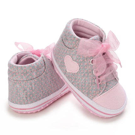 Spring and Autumn Pink Series Hot Selling Children's Shoes Baby Shoes Soft soled Anti slip Baby Shoes Newborn Baby Step Shoes