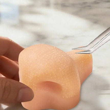 Pimple Toy Silicone Satisfying Pimple Pop Toy Reusable Stress Reliever Nose Game for Kids Boy Girls Adults Classroom Desk