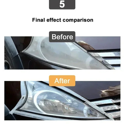 Headlight Repair Spray for Car Refurbishment Anti-Oxidation Coating Car Lamp Polishing Agent Scratch Restoration Dirt Clean