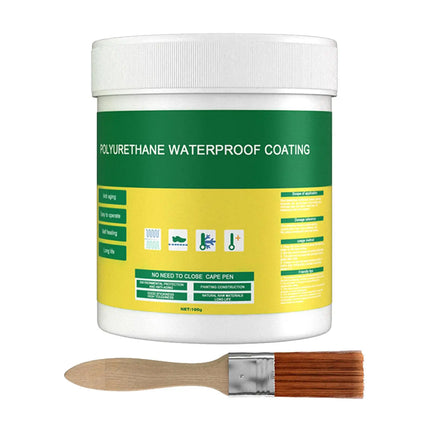 100G Waterproof Insulating Sealant Glue Brush Coating Repair Broken Surfaces for Wall Bathroom Floor Tiles Indoor Toilet