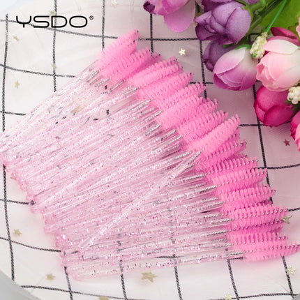 YSDO 5/50 Pcs Eyelash Brushes Makeup Brushes Eyebrow EyeLash Brushe Mascara Wands Applicator Eye Lashes Cosmetic Brush Tools
