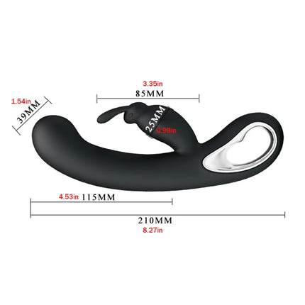 12 Speed G Spot Vibrator USB Rechargeable Powerful Dildo Rabbit Vibrator for Women Clitoris stimulation Massage Adult sex toys