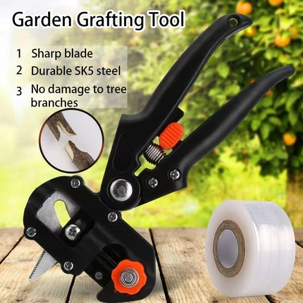 Multi-functional Grafting Shears Professional Garden Pruner Seedling Trimming Bud Grafting Knife for Fruit Tree Plant Bonsai