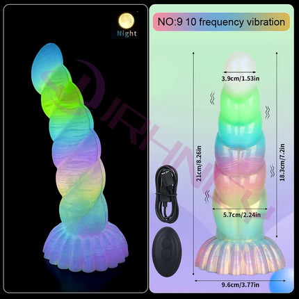Vibrator Anal Dildos for Women Masturbator Consolador Silicone 10 Frequency Vibrador Anal Plug 18+ G Spot Clitoral Stimulator