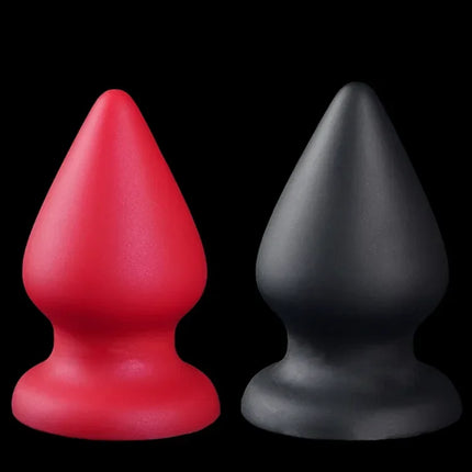 S-XXXL Huge Anal Plug Liquid Silicone Soft Conical Butt Plug Big Anal Dildos for Women Men G-spot /prostate Massage 18+ Sex Toys