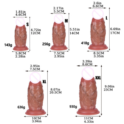 Realistic Dildos Huge Thick Dildos Silicone Anal Plug With Suction Cup Prostate G-spot Massager Sex Toys For Woman Men