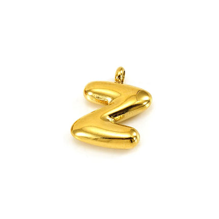2026 new Bohemian style stainless steel gold-plated letter pendant necklace with personalized and fashionable letters to choose