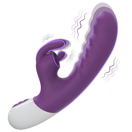 Vagina Clit Rabbit Vibrator for Women G-Spot Vibrator Clitoris Stimulator Female Masturbation Adult Goods Sex Toy for Women