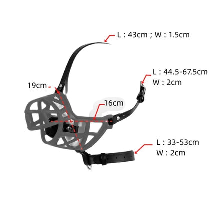 Bdsm Hollow Mesh Face Mask with Fetish Slave Open Mouth Ball Gag for Couple Adult Games Bondage Restraints Cosplay Sex Toys