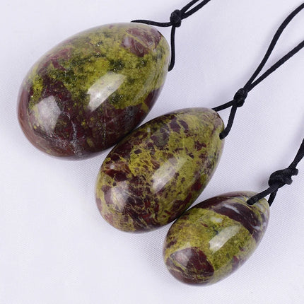 Naturally Rose Quartz Yoni Egg Jade Eggs Women Kegel Exerciser Jade Massager Vaginal Muscles Tightening Ball Crystal Kegel Eggs
