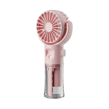 Wearable Handheld Mini Fan Outdoor Portable Cold Air Spray Fan With Humidification Function