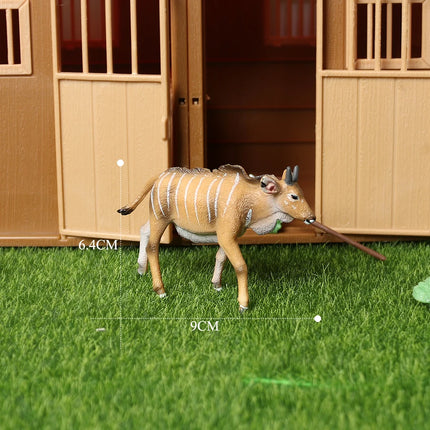 Realistic Farm Animal Shropshires Merino Sheep Goat Argali Antelope Gazella Waterbuck Model Figures Birthday Christmas Toys Gift