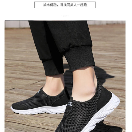 YRZL New Running Shoes for Men Breathable Sports Shoes Light Weight Fashion Summer Breathable Sneakers for Men Plus Size 39-46