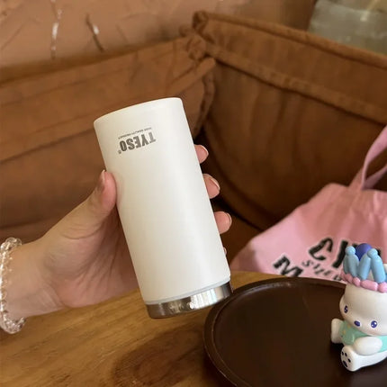 Tyeso Mini Vacuum Flasks 304 Stainless Steel Vacuum Insulated Water Bottle Lightweight Compact Travel Mug for Outdoor Office