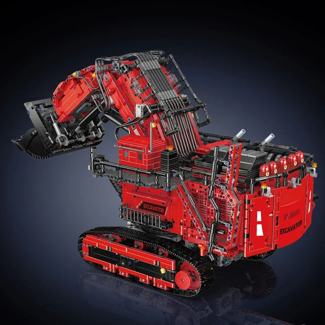 Mould King 17070 17071 Technical Truck Toys The Motorized R 9800 Excavator Building Block Assembly Car Brick Kids Christmas Gift