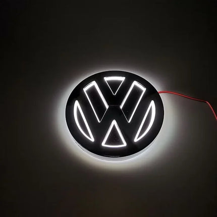 1pcs 11cm LED Logo Light Rear Badge Light Front Grille For VW POLO MAGOTAN Passat CC Bora Golf Jetta Logo Light Trunk Sticker