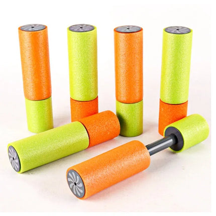 4/6pcs/Set EVA Foam Water Guns Water Blaster for Kids Shooter Portable Water Cannon Toys Children Beach Bath Room Baby Bath Toys