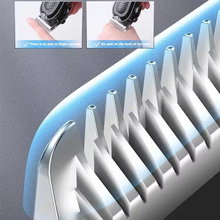 Kemei KM-1071 Electric Hair Clipper UBS Rechargeable Cordless Beard Trimmer Men Powerful Electric Hair Clippers Trimming Tool