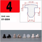 4mm / Transparent-5Pcs