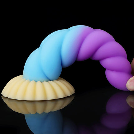 NEW Luminous Anal Plug Female Masturbator Expansion Anal Dildos for Women Soft Silicone Butt Plug Gay Sex Toys Prostate Massager