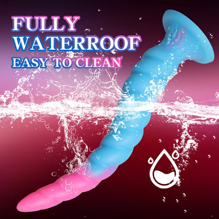 Luminous Anal Sex Toys Long Anal Plug Dildos Huge Butt Plugs for Women Men G Spot Prostate Massager Gay Anus Dilator Masturbator