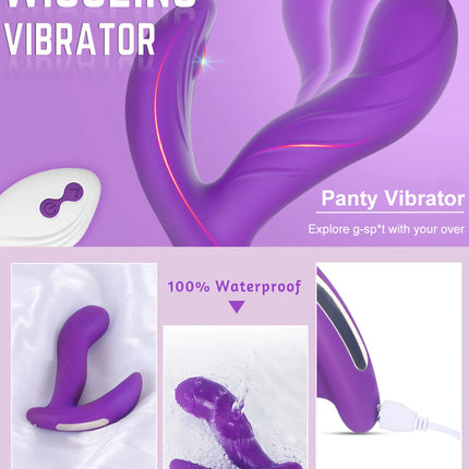 Remote Control Women Panties Vibrator Vagina G-Spot Vibrator Clitoris Stimulator Female Masturbation Adult Sex Toy for Couples