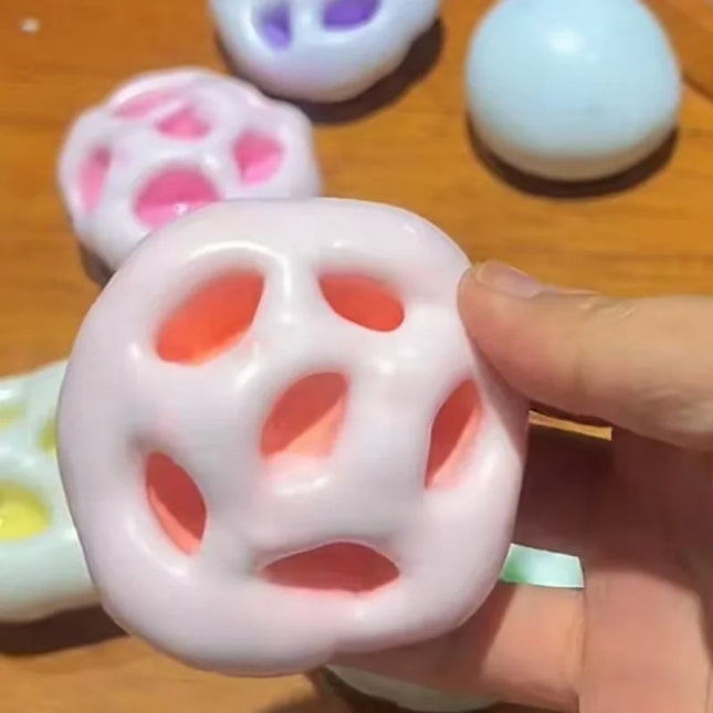 New Squishy Super Soft Feel Table Toys Ultra-Thin Ice Skin Stress Relieving Toy Stress Reliever Sticky Handmade Ball Mini Gifts