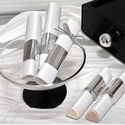 Dual-ended Foundation Stick Natural Matte Ivory White Natural Color Foundation Stick Even Out Skin Tone Provides Spot Foundation
