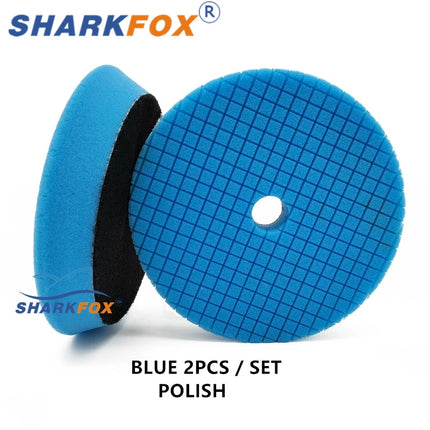 Sharkfox 5 (125mm)/6 Inches (150mm) Polishing Pad Detailing Buffing Polishing Wheel Polishing Glossy Pad Polisher Disc Gloss