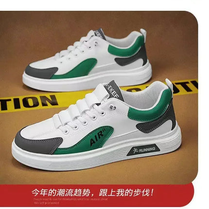 2025 ^Spring and Autumn New Men's Shoes Leather Low cut Fashion Trendy Running Sports Men's Casual Trendy Shoes