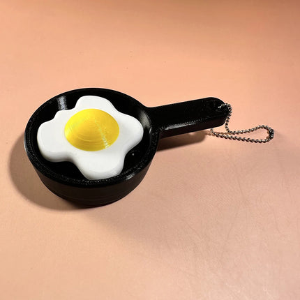 Calming Keychain Keys Finger Button Anti-stress Toys Funny Watermelon French Fries Ice Decompression Gifts for Children Adults