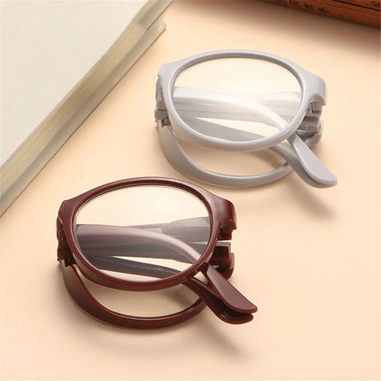 Folding Reading Glasses with Glasses Case Unisex Portable Lightweight Presbyopic Glasses Anti blue light Strength 1.0x ~ 4.0x