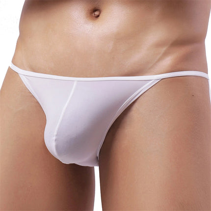 Erotic Mini Thong Men Sexy Panties Man T-Back Underwear Low Waist Bikini Briefs Ultra Thin Lingerie hombre Underpants