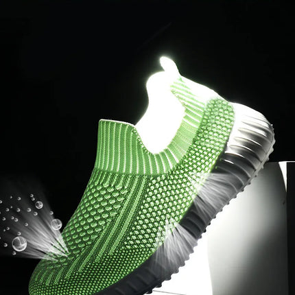 Kids Shoes Boys Running Sport Shoes Children Socks Sneakers Big Girls Breathable Mesh School Shoe Soft Sole Casual Walking Tenis