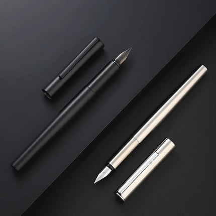 Jinhao 35 Fountain Pen All Steel Luxury Quality EF/ F Nib Calligraphy Writing Pen Stationery Business Office School Supplies