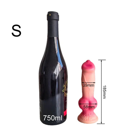 Realistic Dog Dildo Big Butt Anal Plug Vaginal Masturbation Adult Sex Toy Suitable For Male And Female Huge Monster Horses Penis