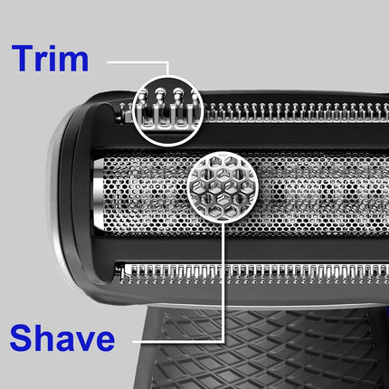 LISI BG2000 Replacement Head Fit for Philips Norelco Bodygroom Series 7000 BG7030 BG7040 BG5025 BG2030 BG2040 Beard Trimmer