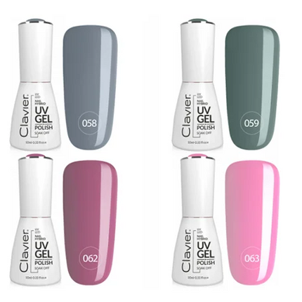 Clavier Luxury Nail Polish 10 Ml Classic Nail Polishes Durability Of The Manicure Shine Nails Glitter Gel Varnishes Colorful