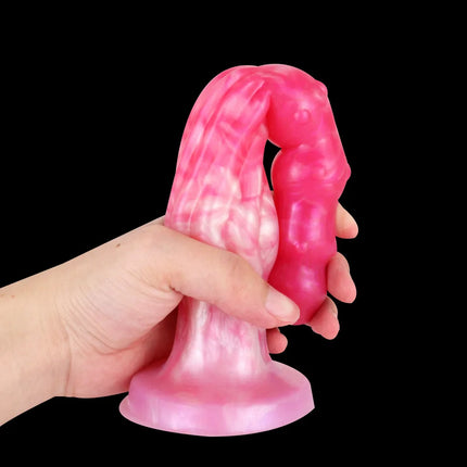 "Novelty Silicone Dildo · Unisex Massage Rod with Beaded Anal Plug - Ergonomic & Discreet Elegant Adult Toy" Pleasure Product