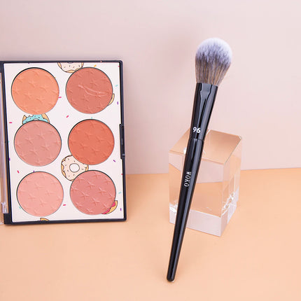 96 Blush Brush Face Contour Highlighter Blusher Brush Professional Bronzer Powder Blush Brushes High Quality Blush Makeup Tool