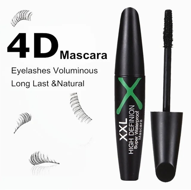1 pcs 4D Silk Fiber Eyelash Lengthening Mascara Waterproof Long Lasting Eyelashes Black Eyelash Extension Makeup 3D Mascara Cos
