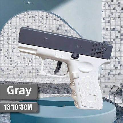 Hot Mini Desert Eagle Mechanical Continuous Firing Water Gun Small Pistol Summer Outdoor Beach Poor Toy Shoot Water Gun for Kids