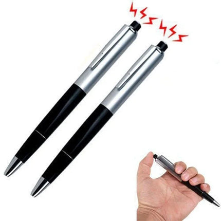 1Pc Shock Pen Electric Pen Toy Surprising Tricks Fool Friends Shocking Pen Halloween April Fools' Day Funny Pens Party Supplies