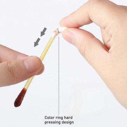 30pcs Disposable Medical Alcohol Sticks Disinfection Iodine Cotton Swabs Emergency First Aid Clean Wounds Supplies Adults Infant