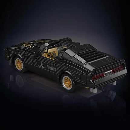 1557Pcs Technical Car Toys The Black Firebird Sport Racing Car Building Block Assembly Car Model Kids Christmas Gift Boys